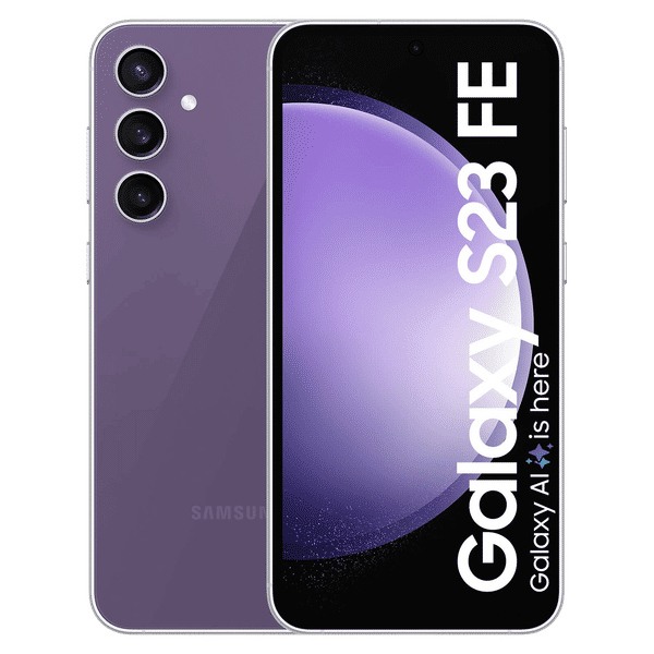 Buy SAMSUNG Galaxy S23 FE 5G (8GB RAM, 256GB, Purple) Online Buy SAMSUNG Galaxy S23 FE 5G (8GB RAM, 256GB, Purple) Online